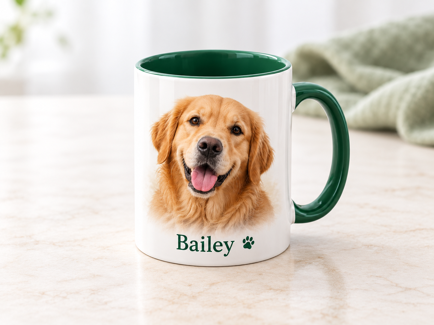 Personalised Colour Handle Mugs