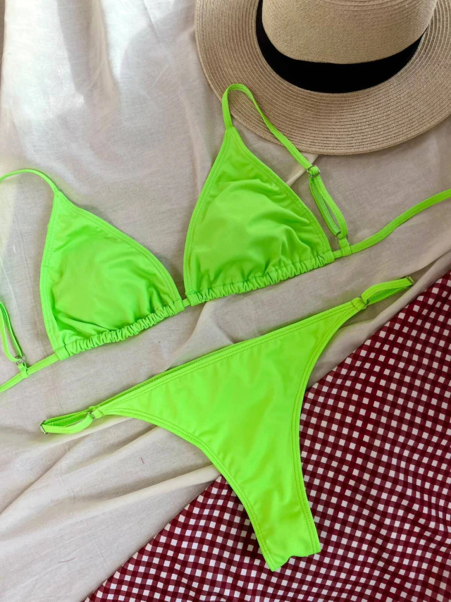 Bikini Alana Lisa - Verde Flúo