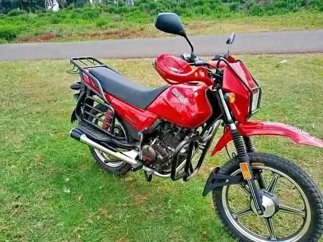 Red Shinery Motorbike