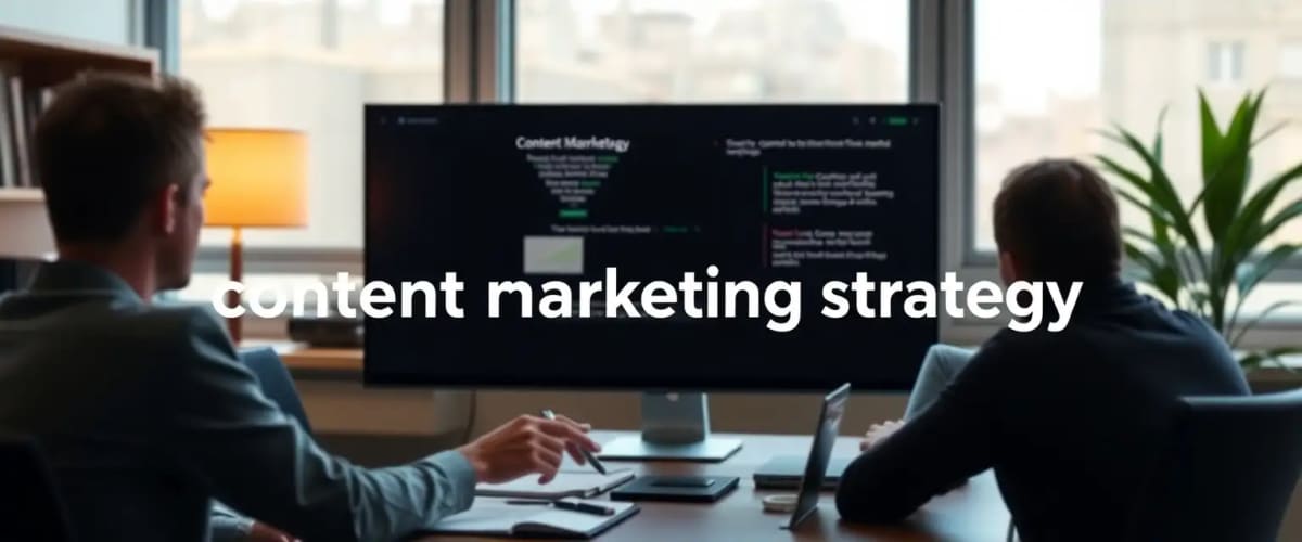content marketing strategy — 1) Start with the business goal you actually want to hit
