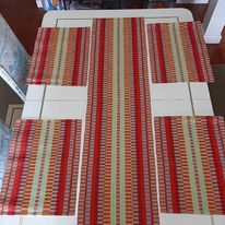 Handwoven textile product