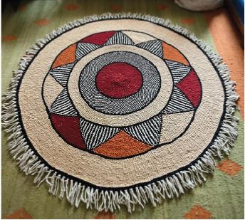 Handwoven textile product