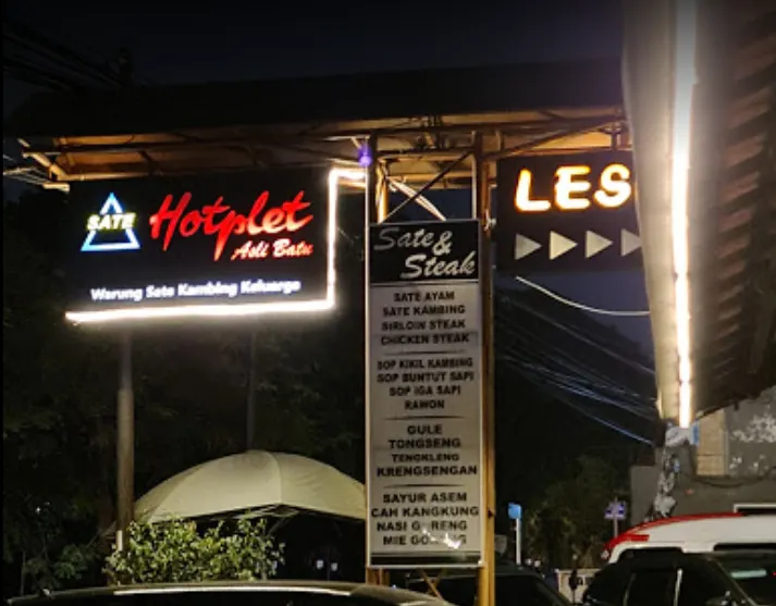 sate hotplet batu malang