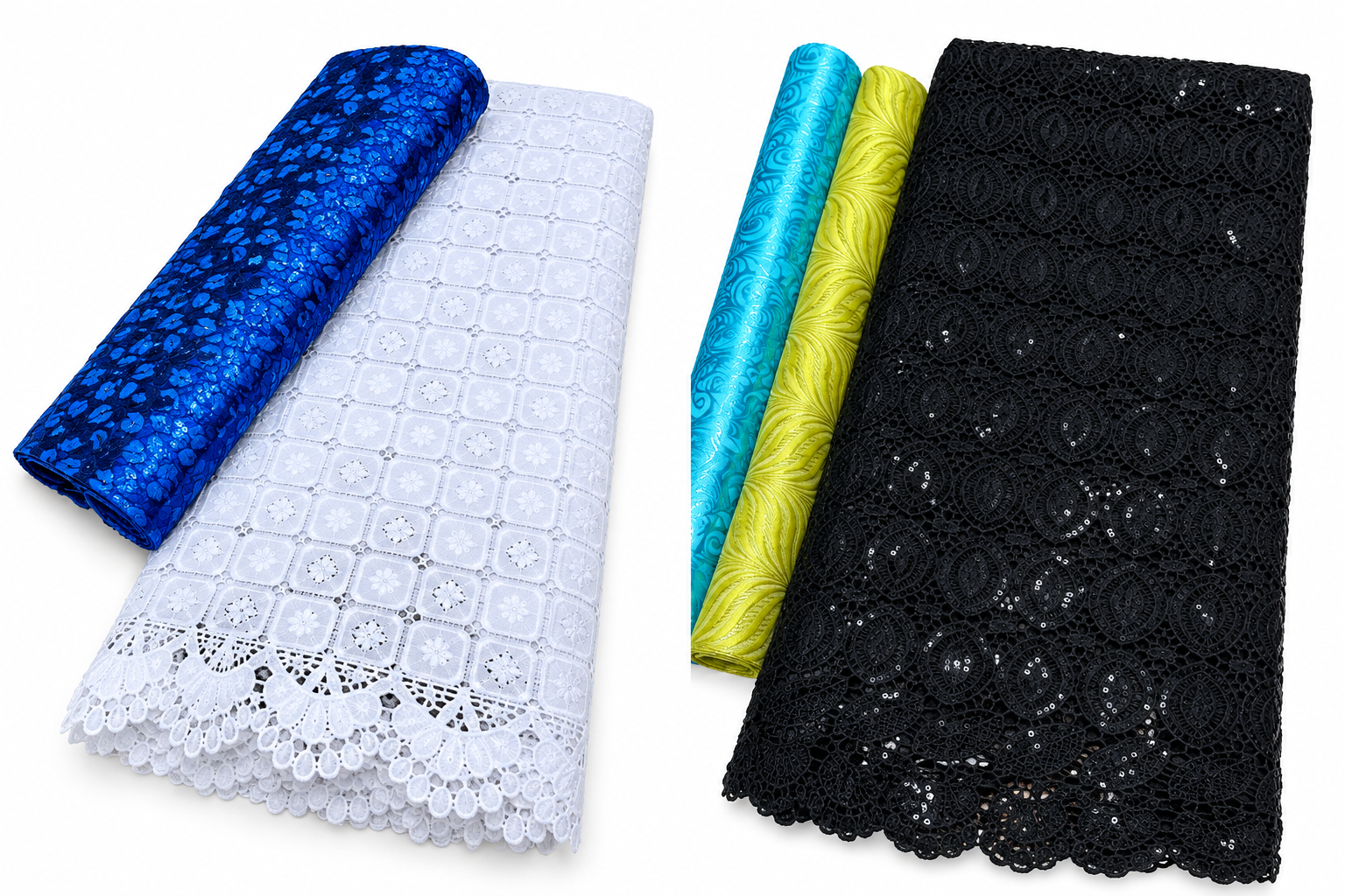 French Lace and Corded Lace