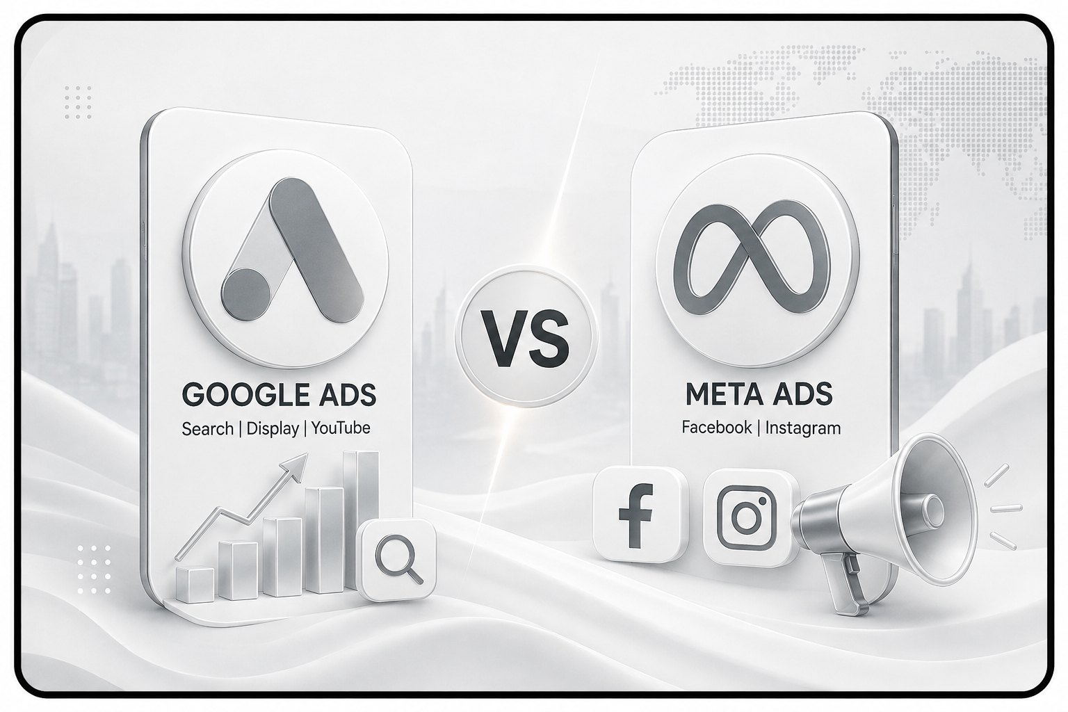 Google Ads vs Meta Ads for Ranchi businesses