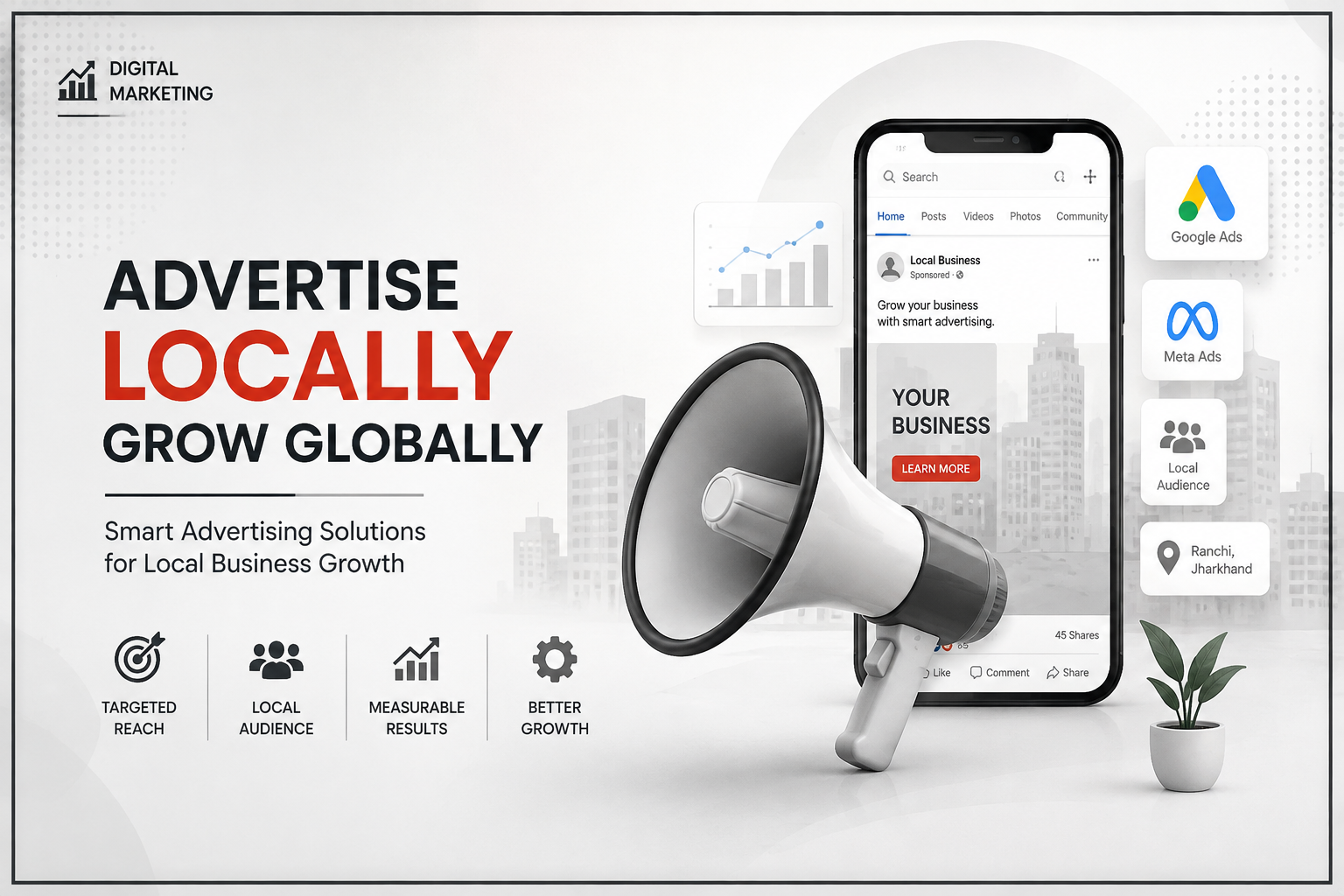 Advertisement Agency in Ranchi for Local Business Growth