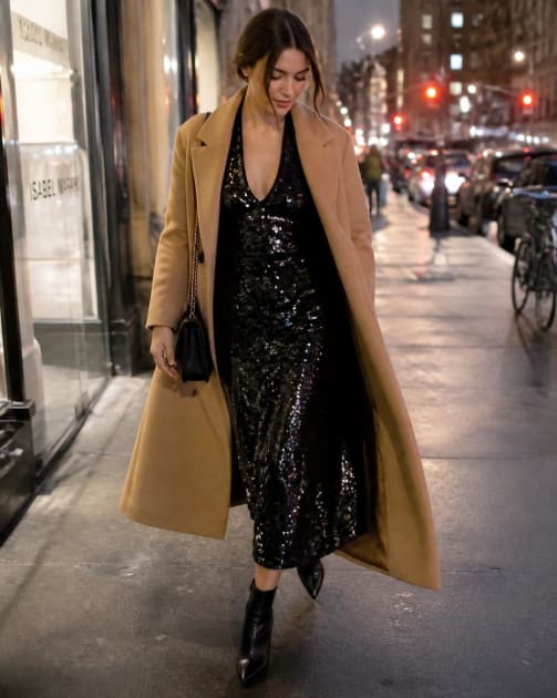 what shoes go with a sequin dress