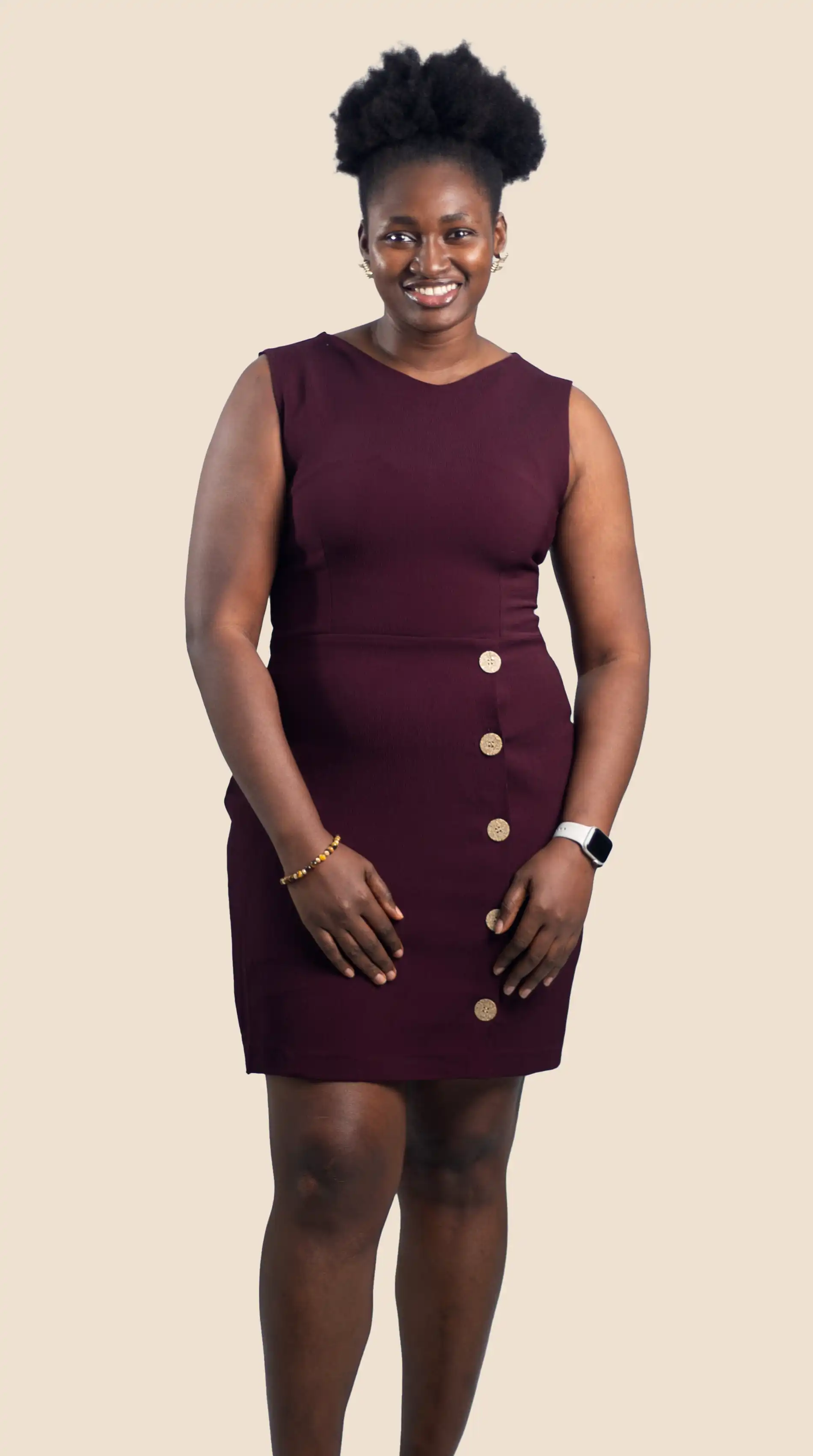 Image of Sleeveless gown