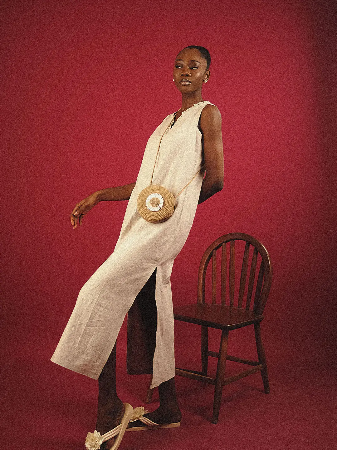 Loose armless gown - Image 5