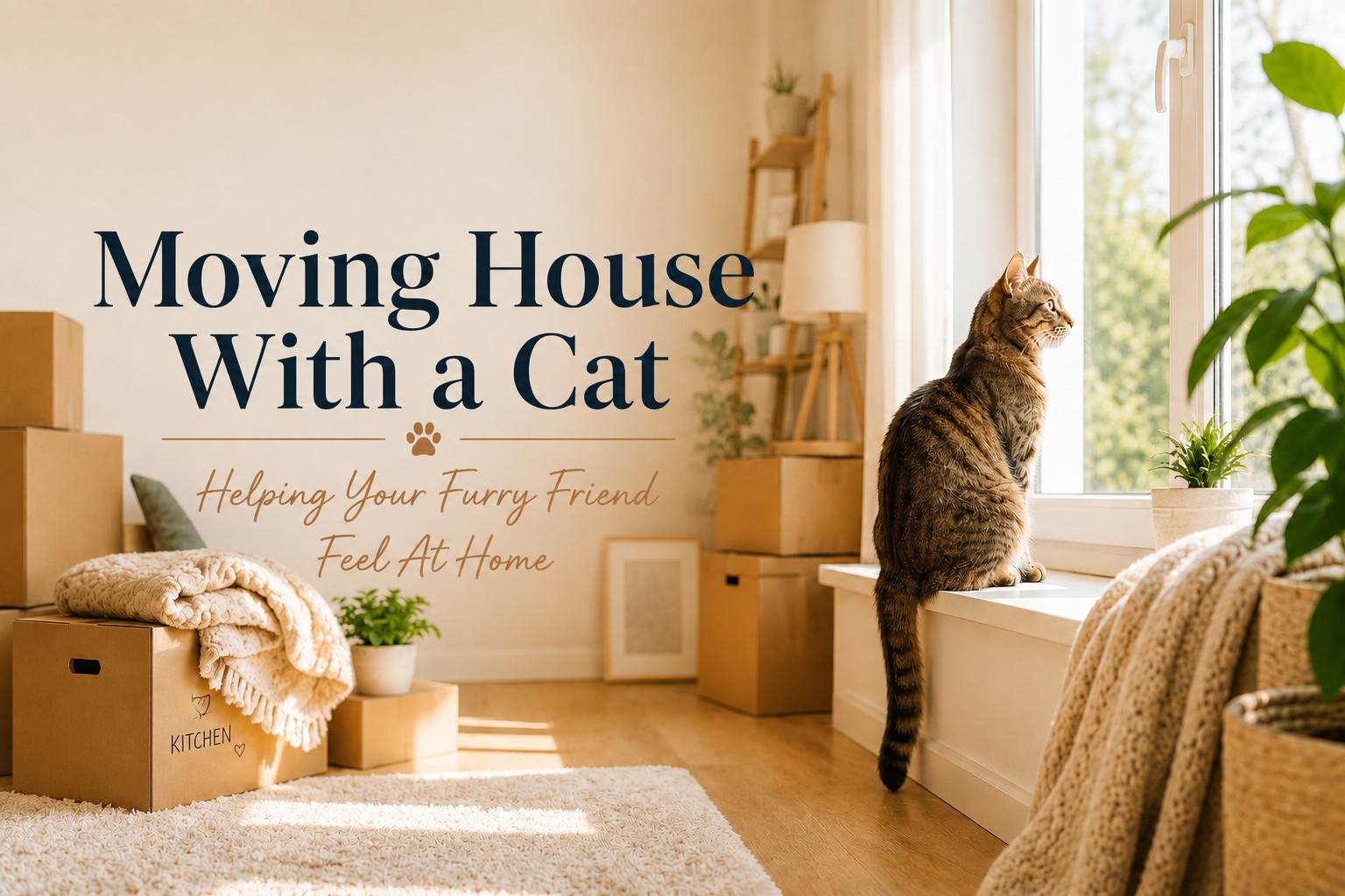 Moving House With a Cat: 10 Essentials to Make the Move Less Stressful