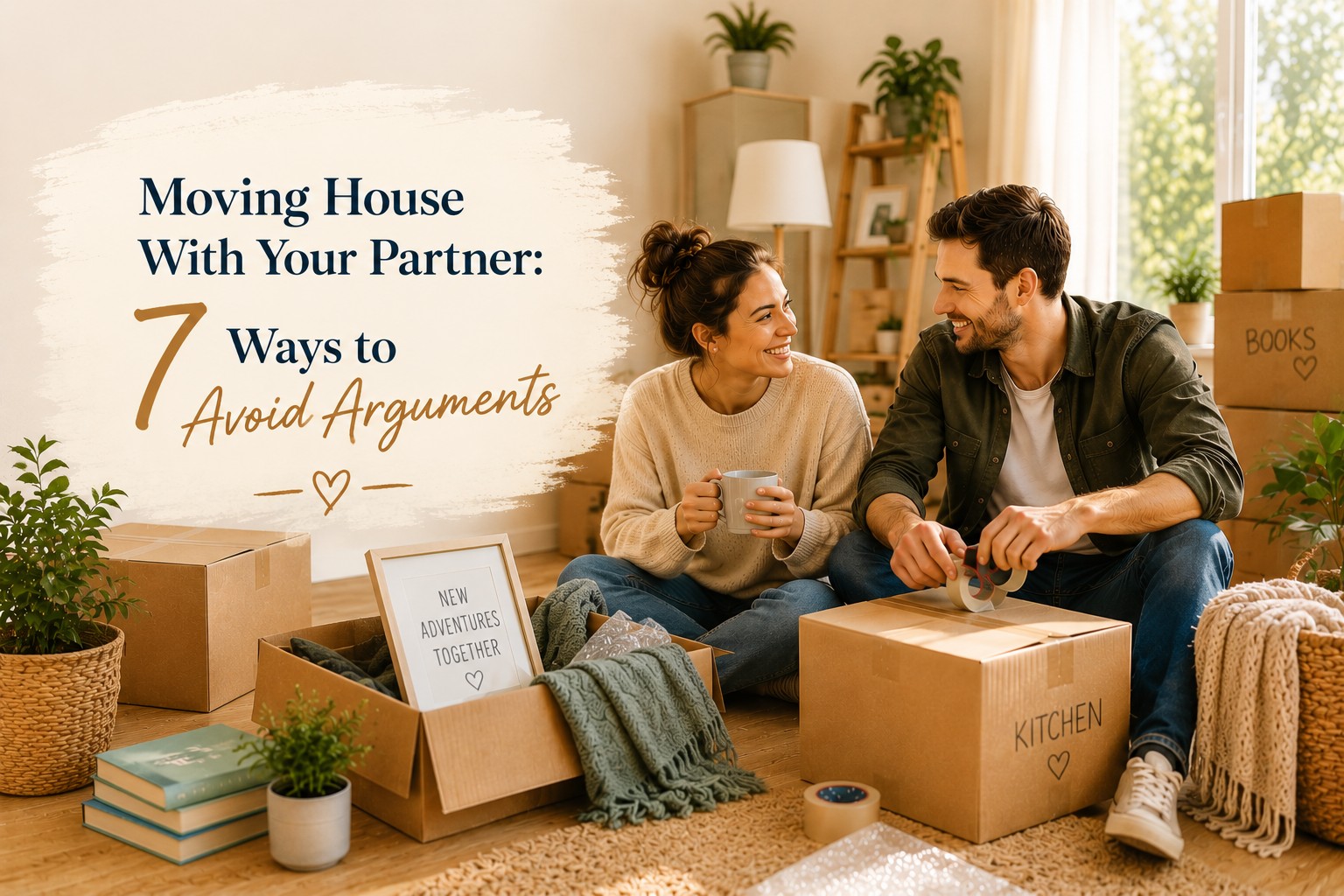 Moving House With Your Partner: 7 Ways to Avoid Arguments