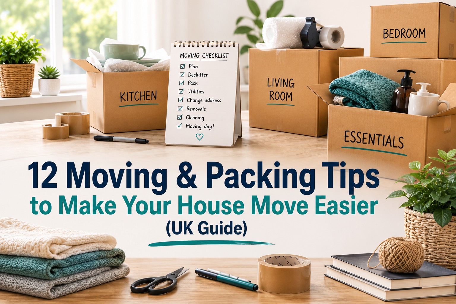 12  Smart Packing Tips That Make Moving House Much Easier