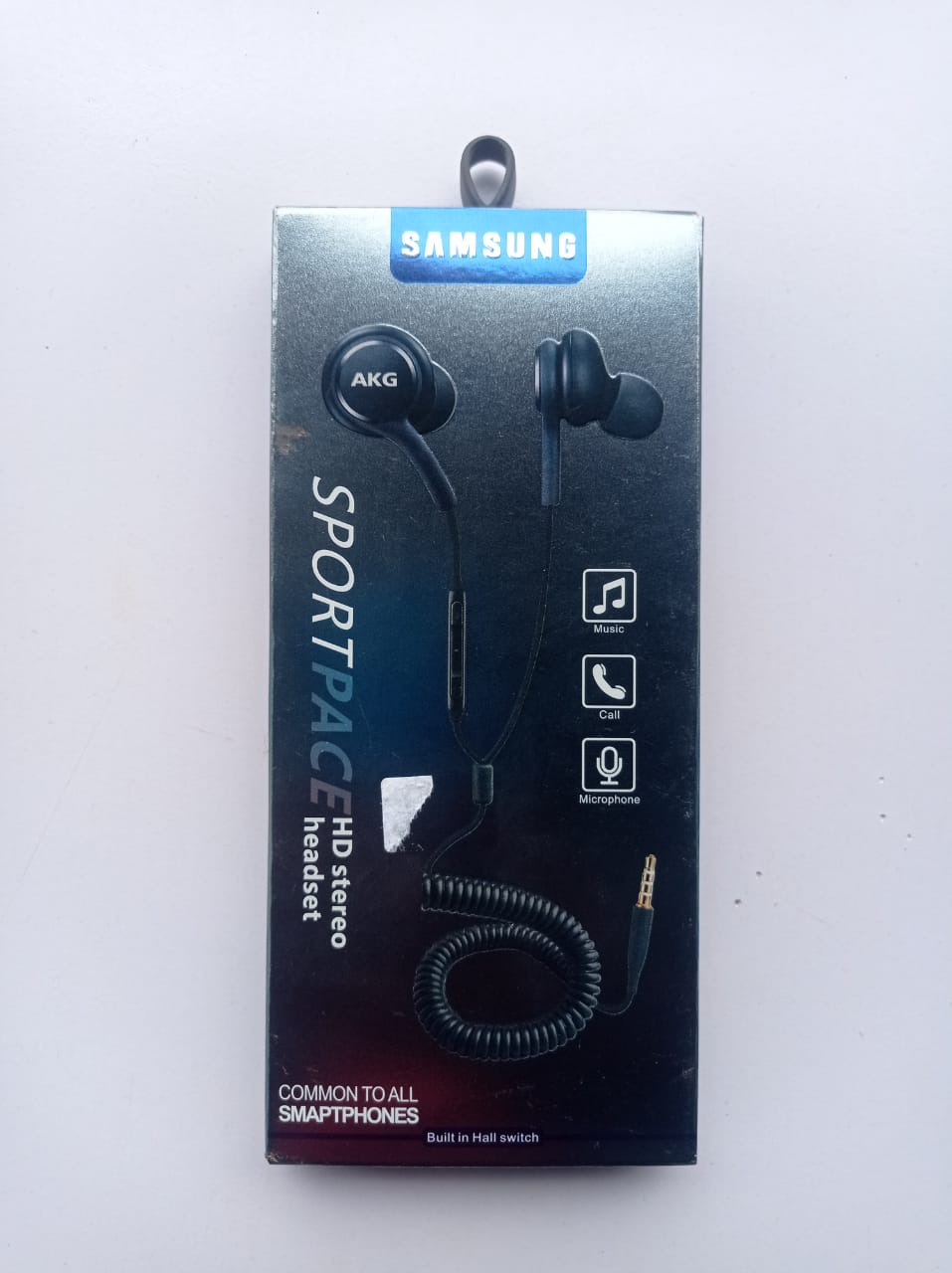 samsung spring earphones black akgimage