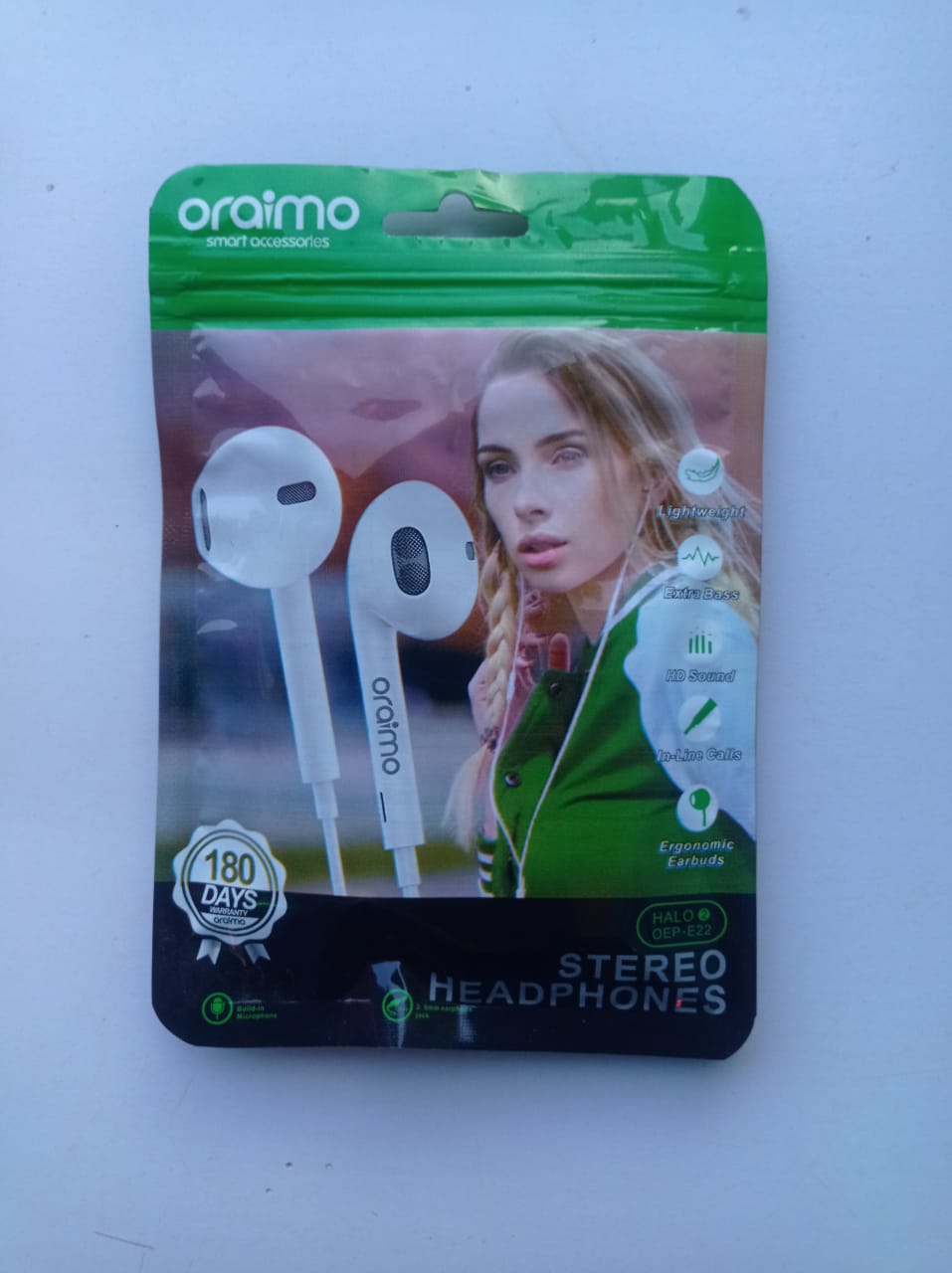 oraimo earphones flat strong bassimage