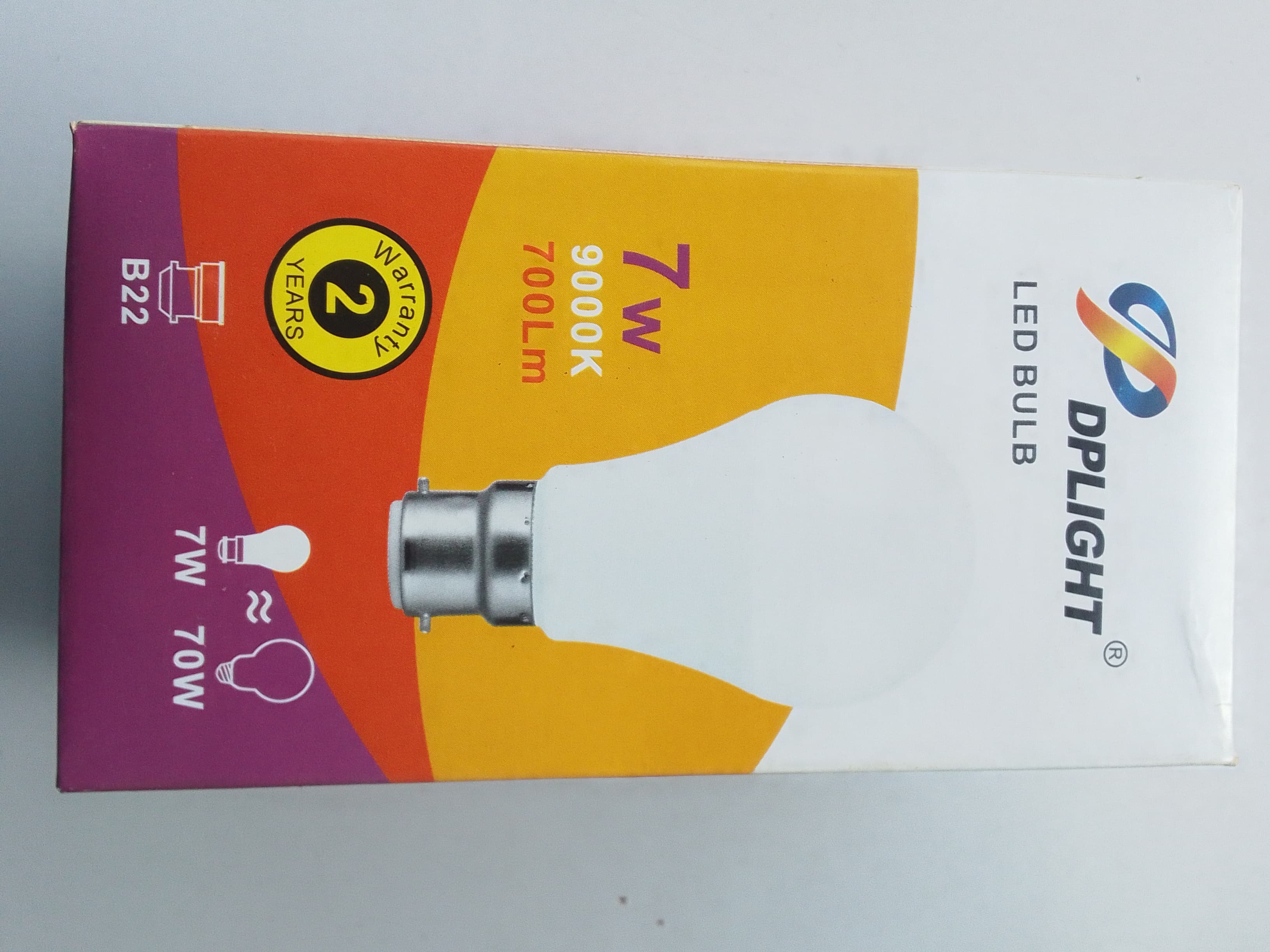 dp light bulb 7wimage
