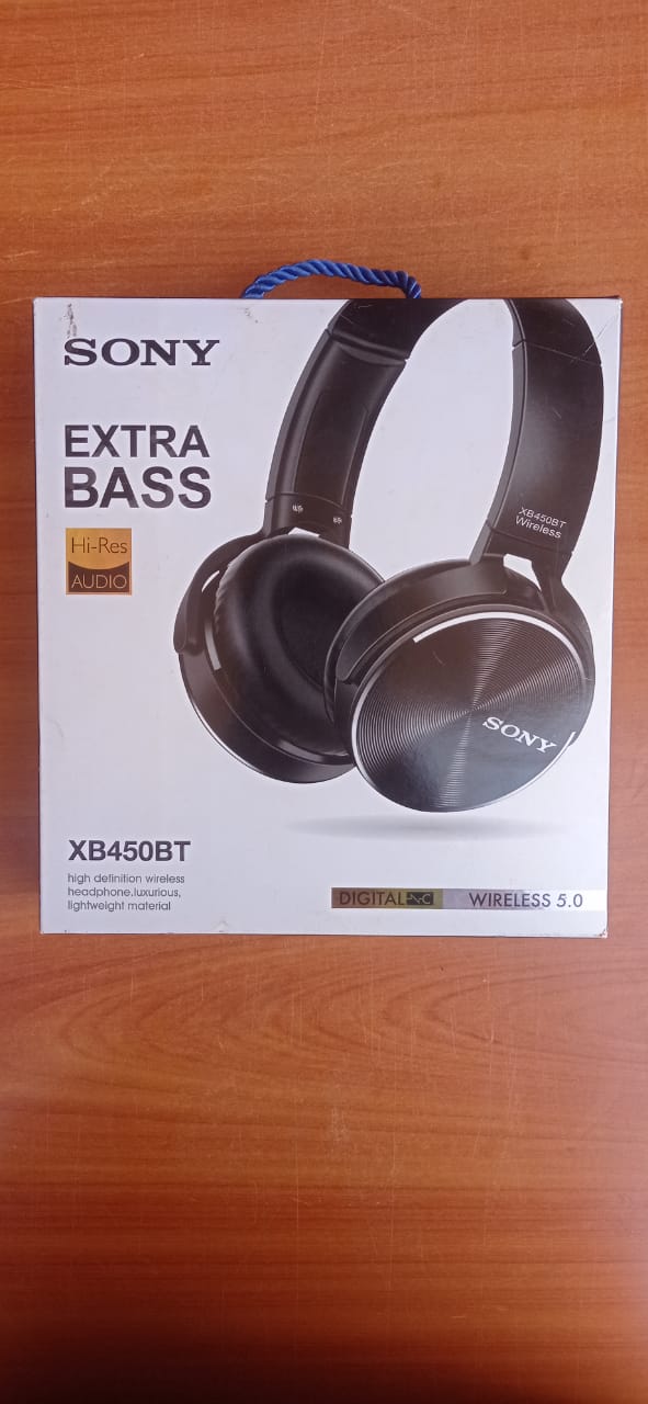 sony headphones xb450bt bluetooth wireless headsetimage