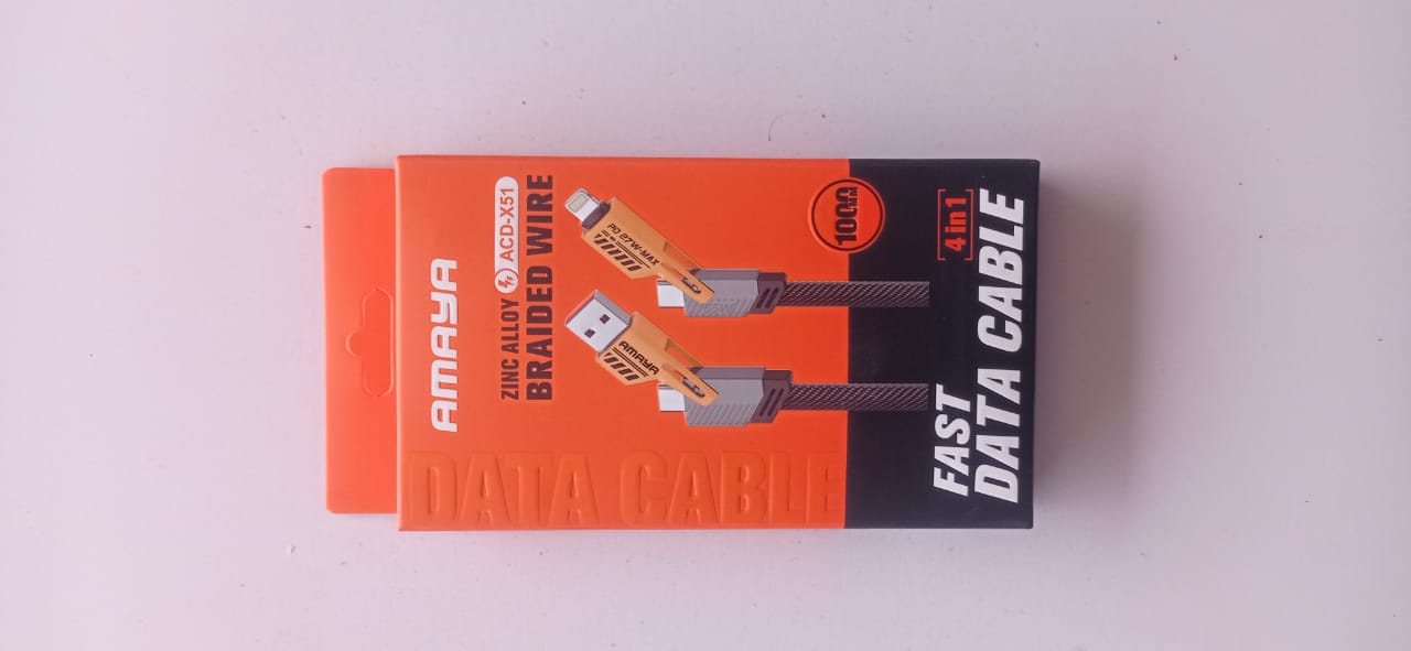 amaya cable 4 in 1 c c c iphone usb type c usb to iphoneimage
