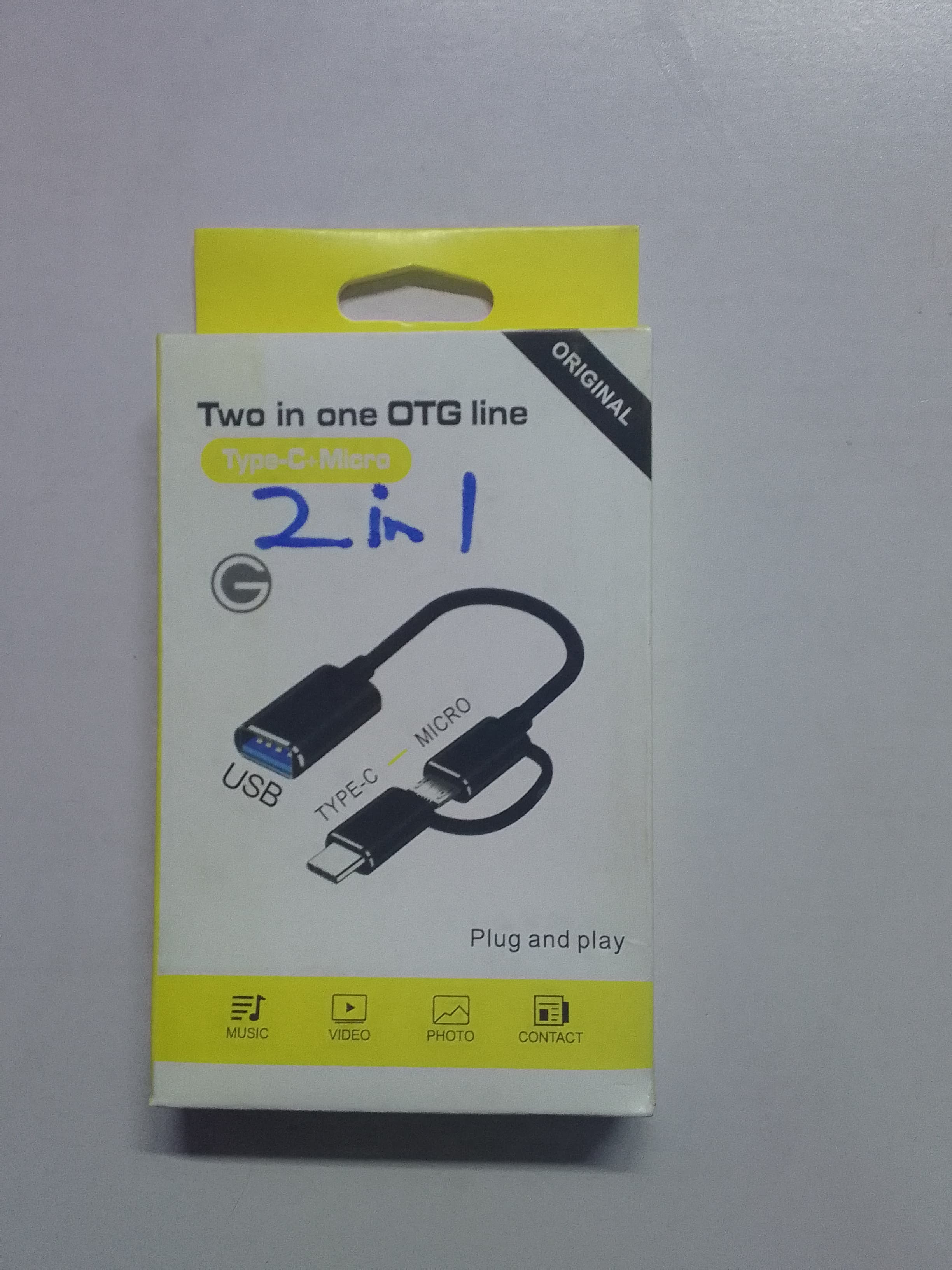 usb otg 2 in 1 type c mircoimage