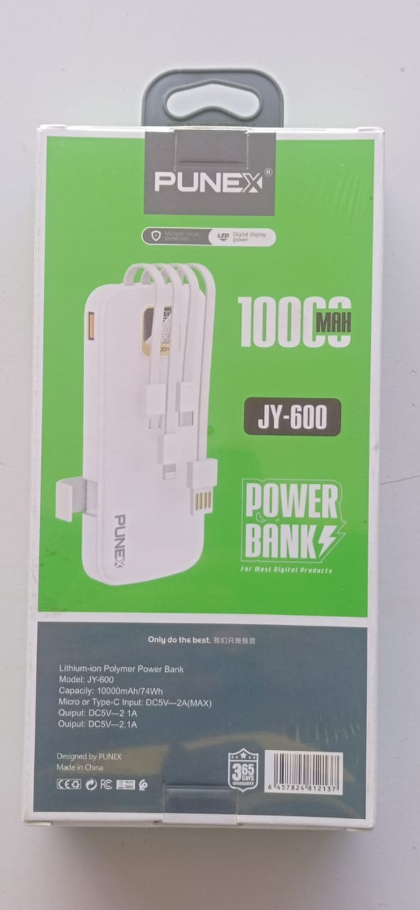 punex power bank 10000 mahimage