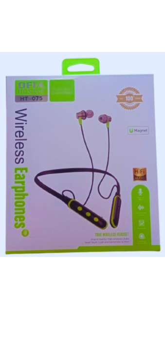 ofia huntop necklace earphones wireless bluetooth neckbandimage