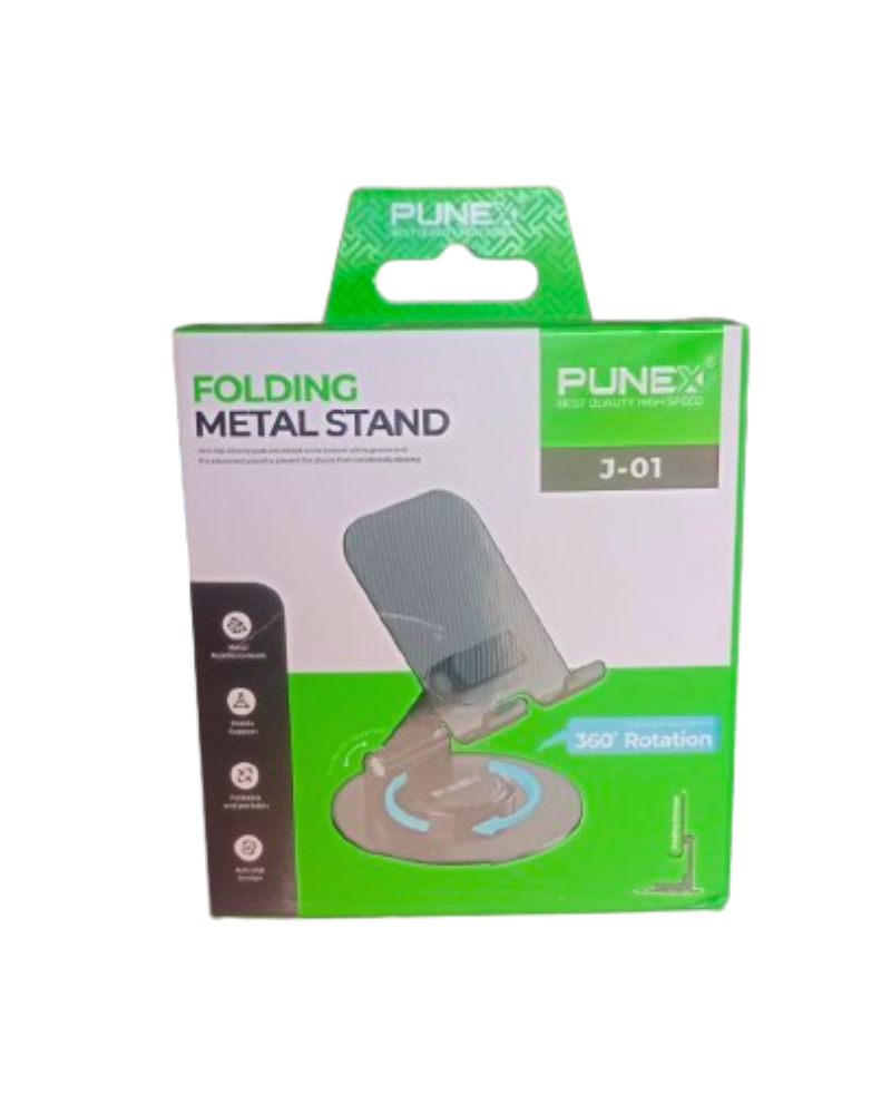 punex phone holder metalic stand 360 deg rotation j 01image