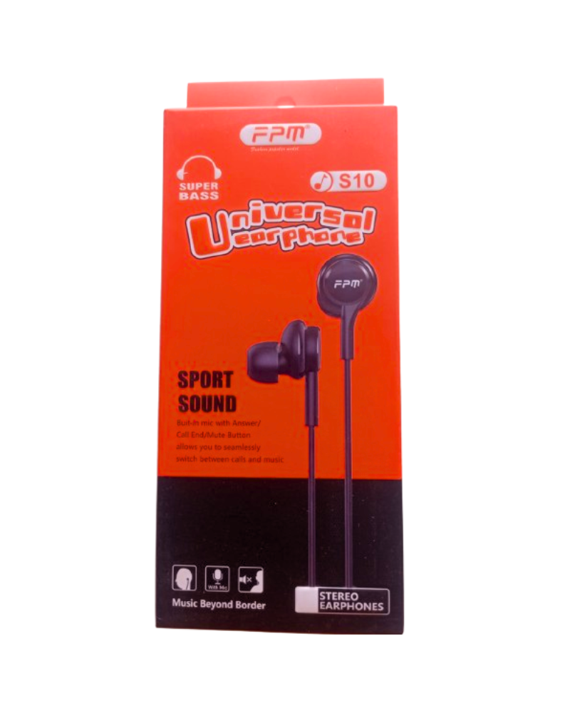 fpm earphones s10 super bassimage