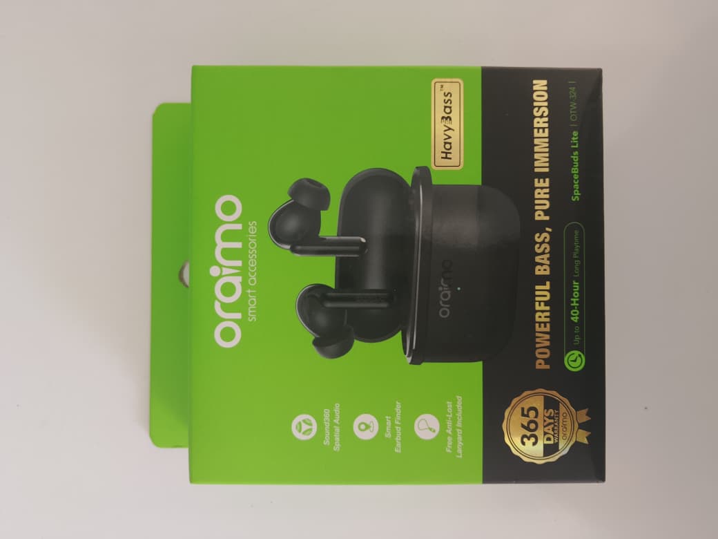 oraimo spacebuds lite otw 324 pods earbuds wireless bluetoothimage