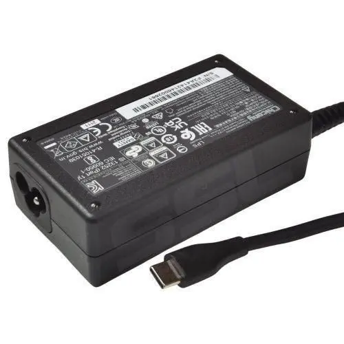 lenovo laptop charger type c 65 watts adapterimage