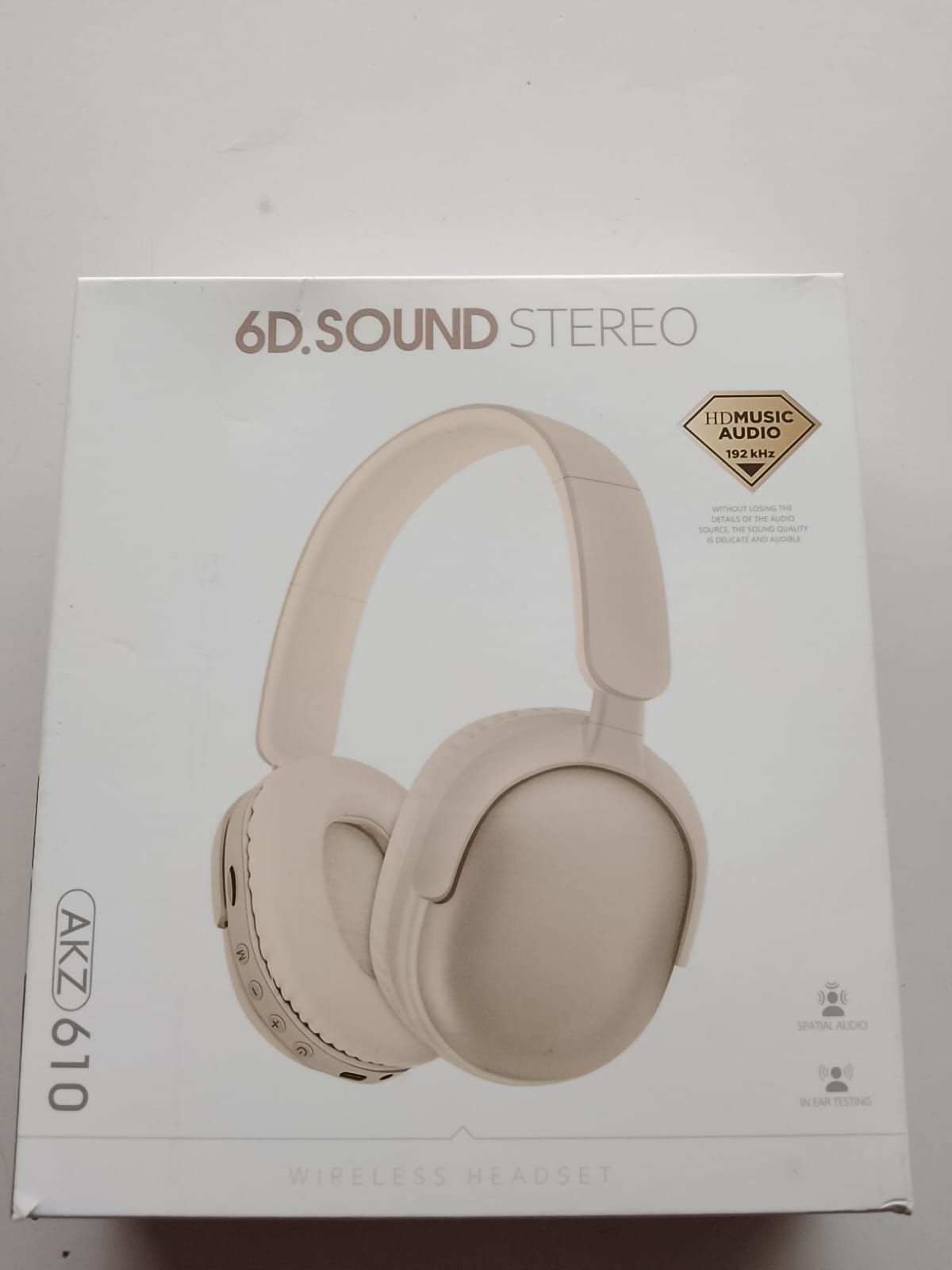 akz headphones 610 6d sound stereo wireless bluetoothimage