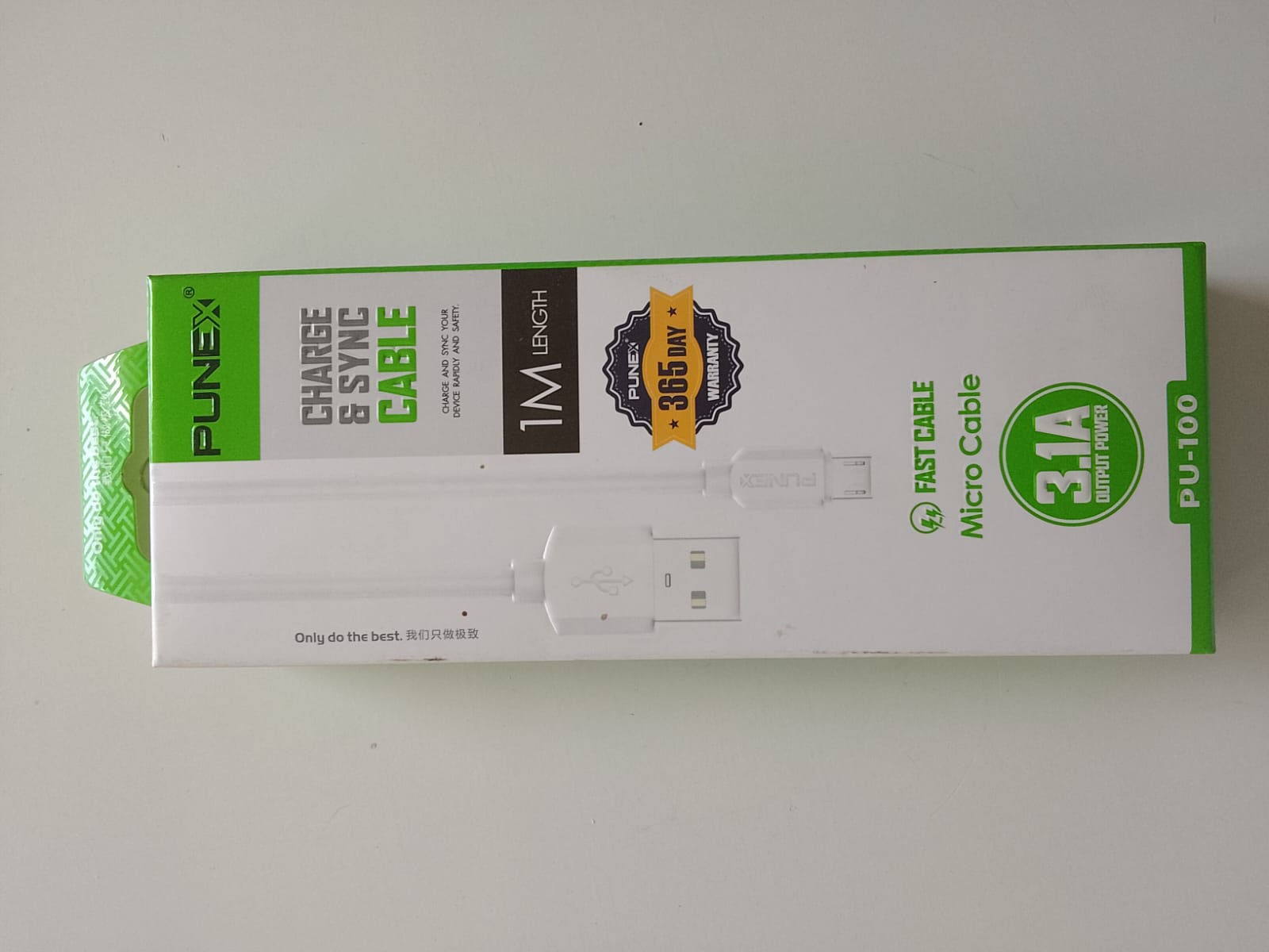 punex cable type b micro 3.1 amps fast charging pu 100image
