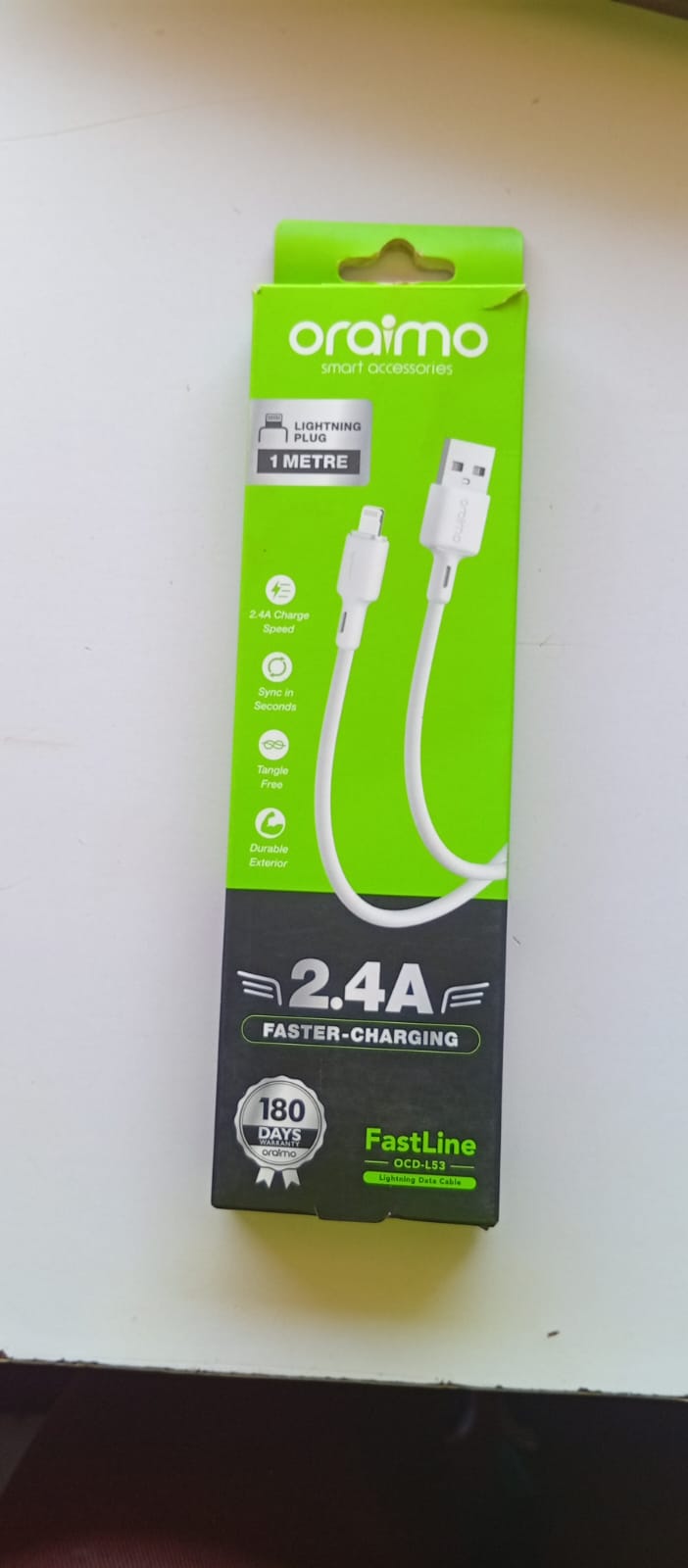 oraimo cable usb iphone data cable originalimage