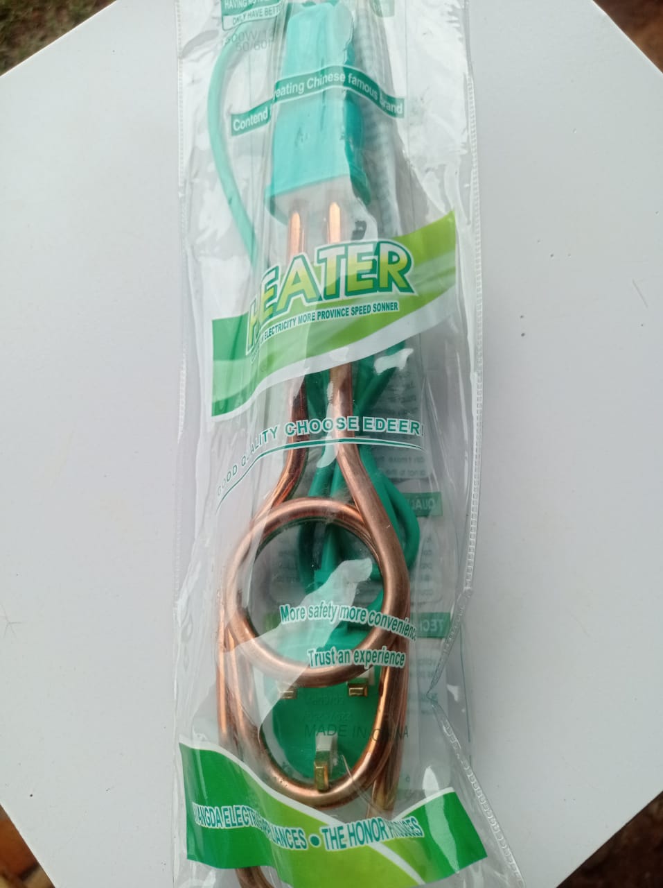 green heater 250 volts copperimage