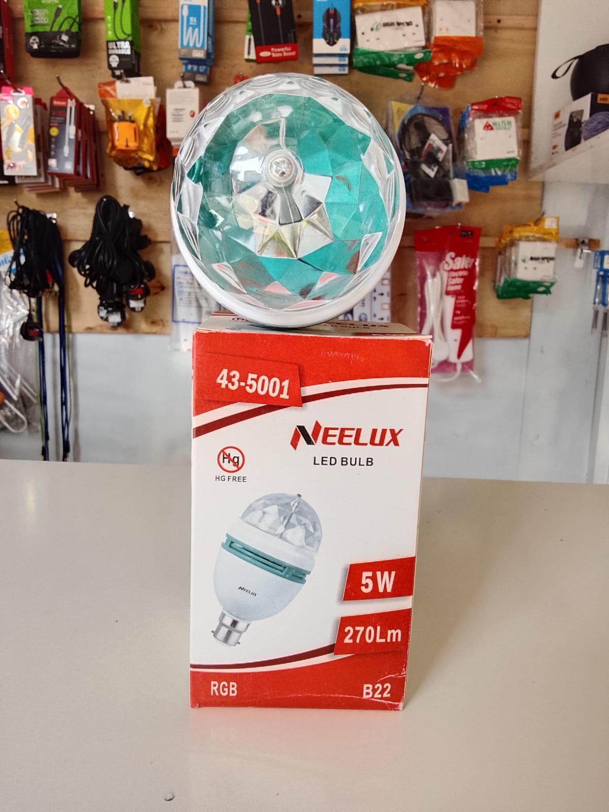 neelux bulb rotating led 5 watts 43 5001image