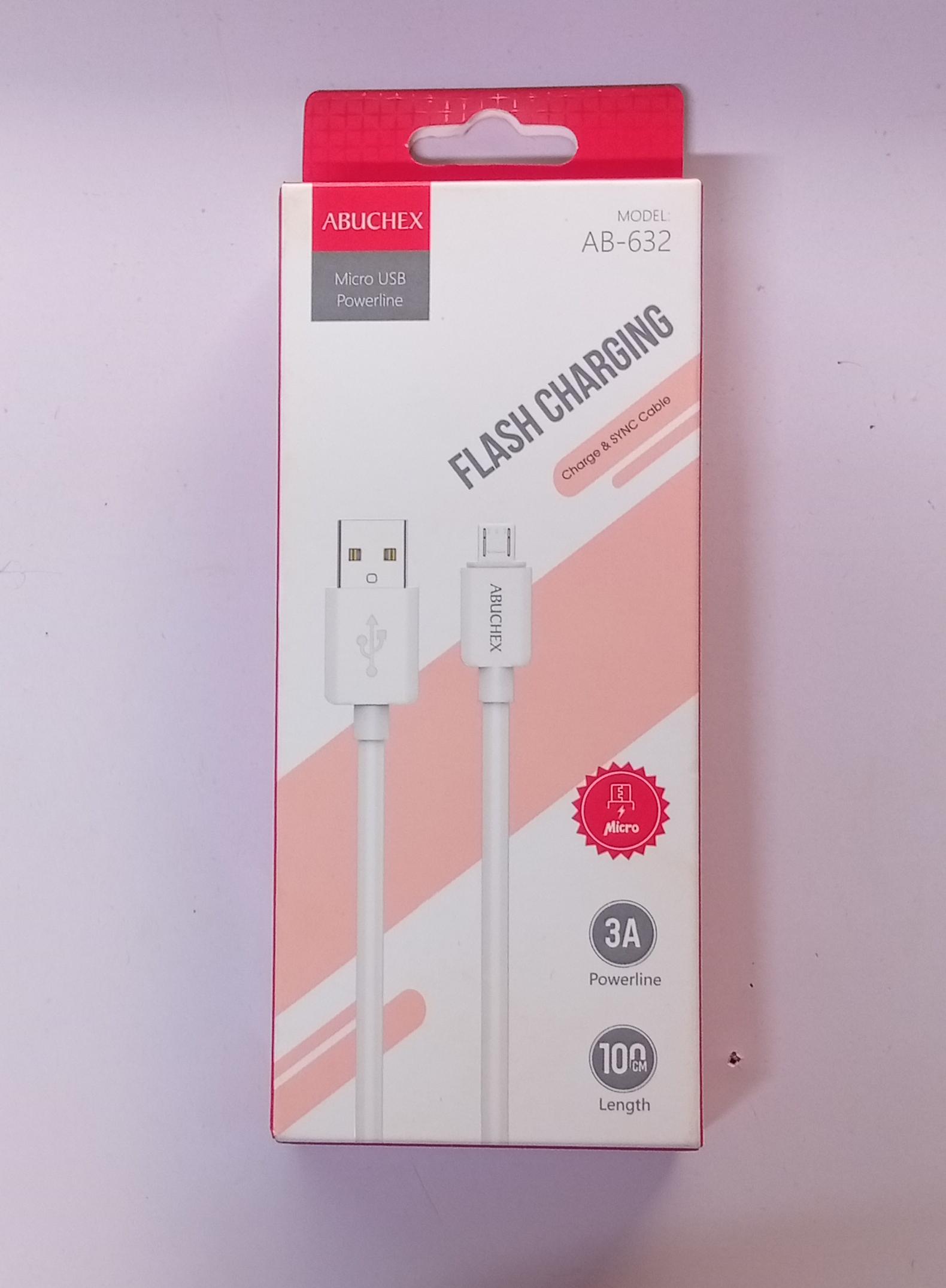 abuchex cable 3 amps micro type bimage