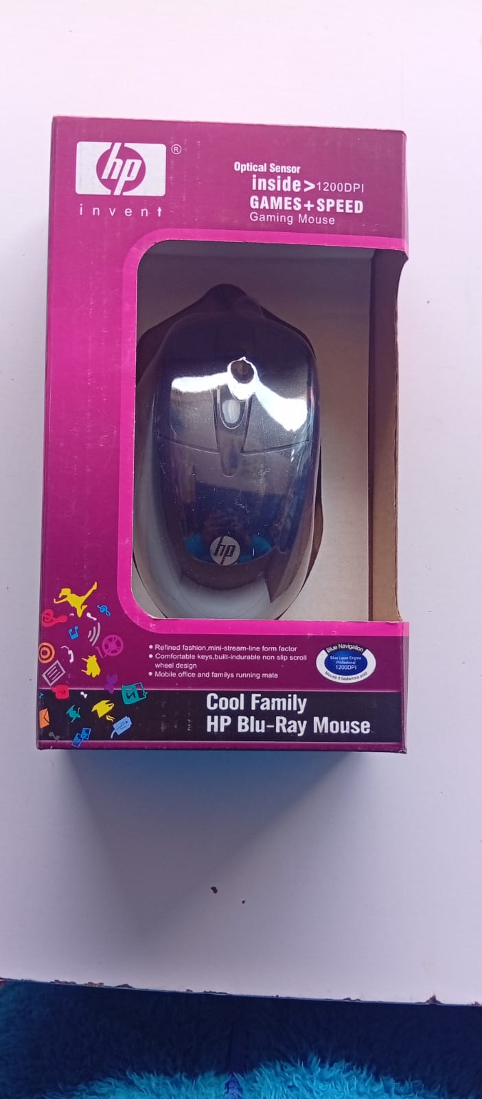 hp mouse wired 800 1600 dpiimage