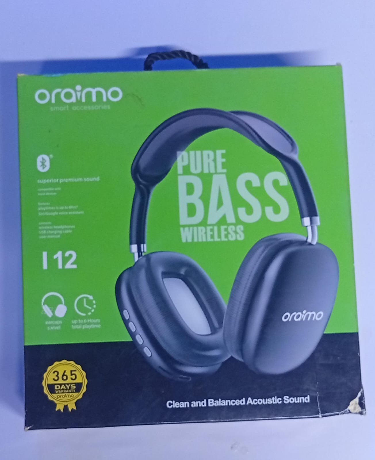 oraimo headphones i12 wireless bluetooth or o6image