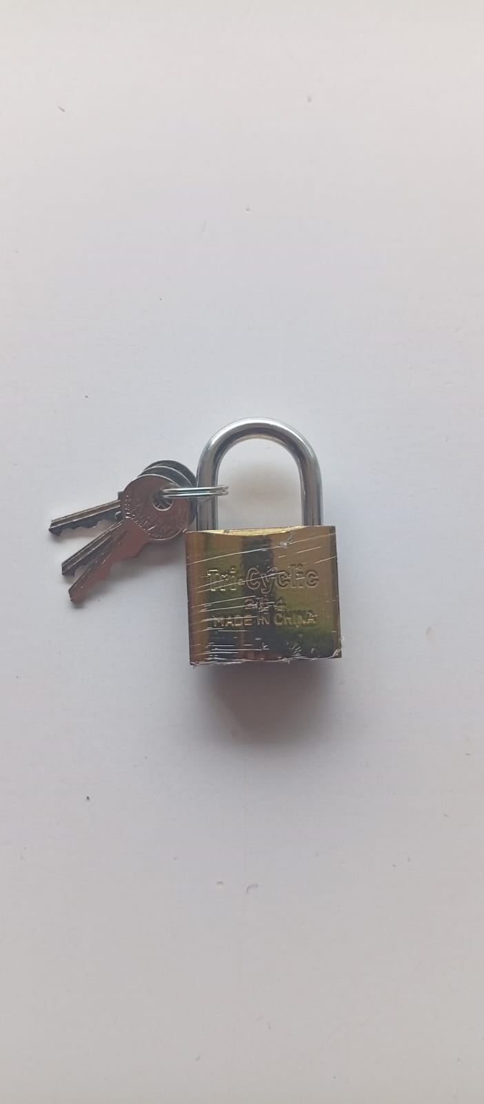 tri circle padlock 55mmimage