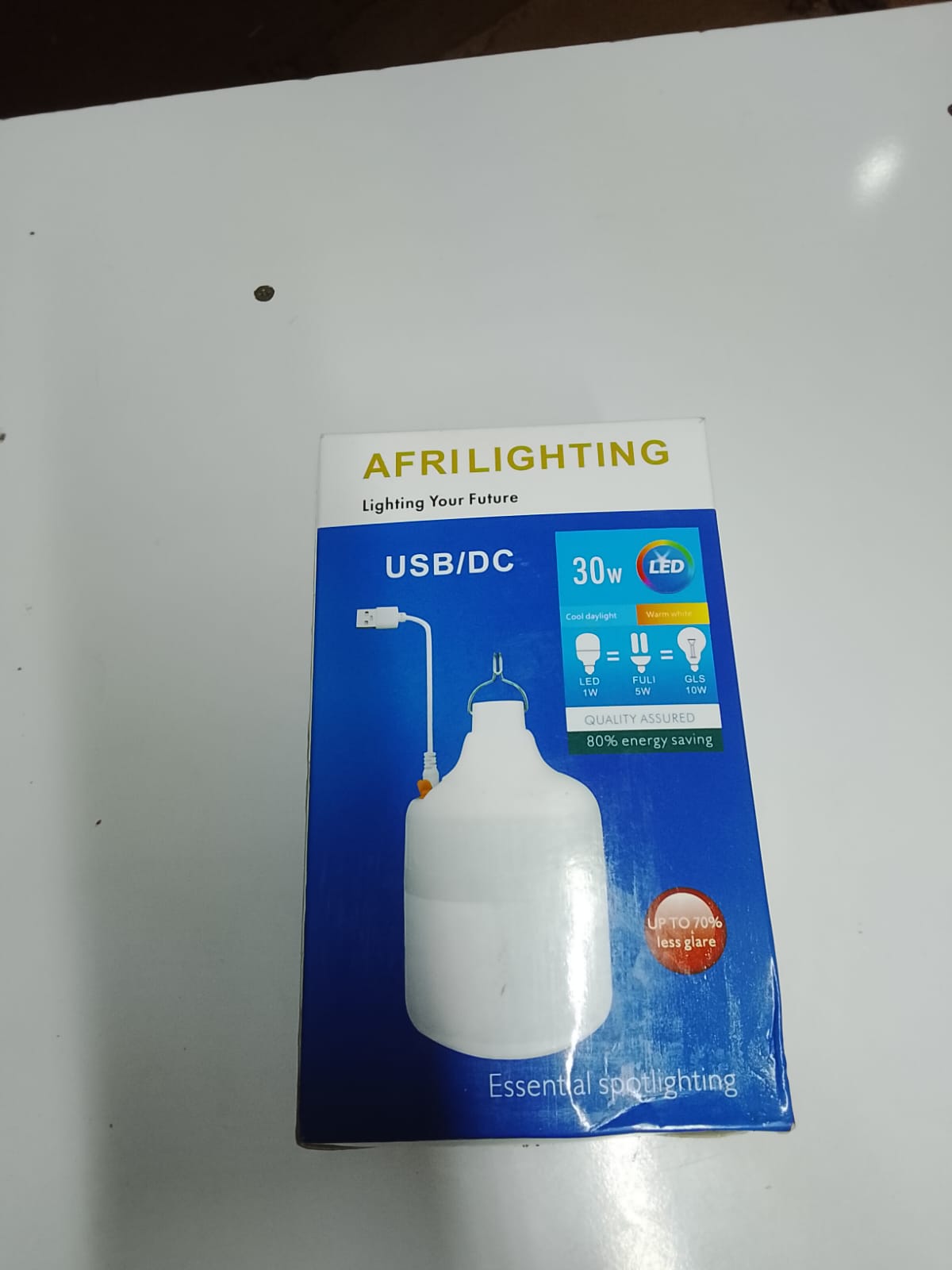 afri light bulb emergency 30 wattsimage