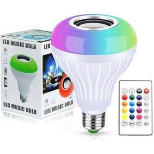 bluetooth music bulb led multi color speakerimage