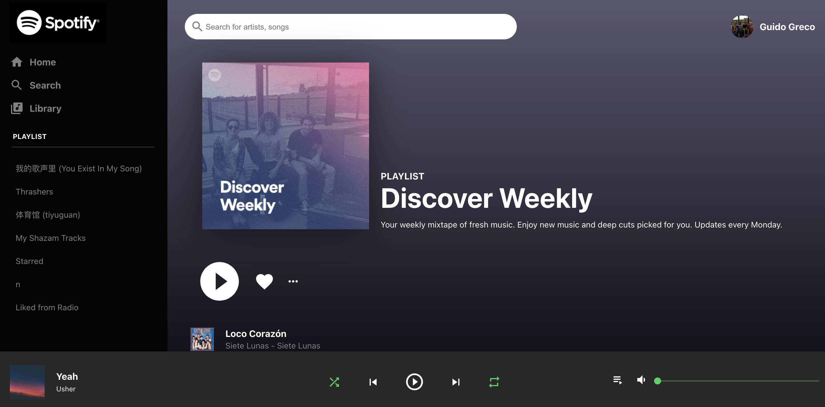 Spotify Clone App