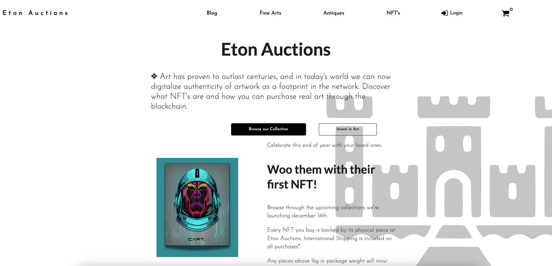 Eton Auction