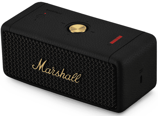 Marshall Major IV On-Ear Bluetooth Headphone, Black & Emberton II Portable  Bluetooth Speaker - Black & Brass