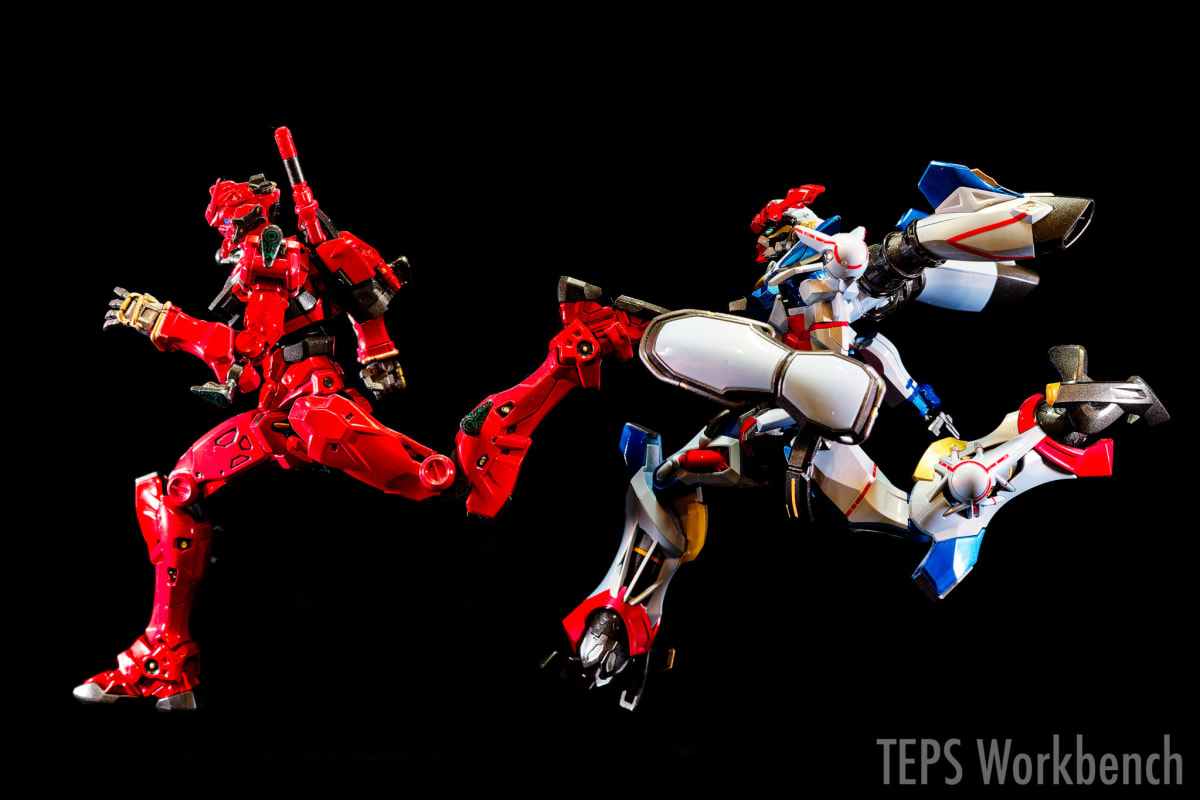 HG 1/144 GQuuuuuuX（ジークアクス）製作記録｜シルバー下地の簡易キャンディ塗装に挑戦