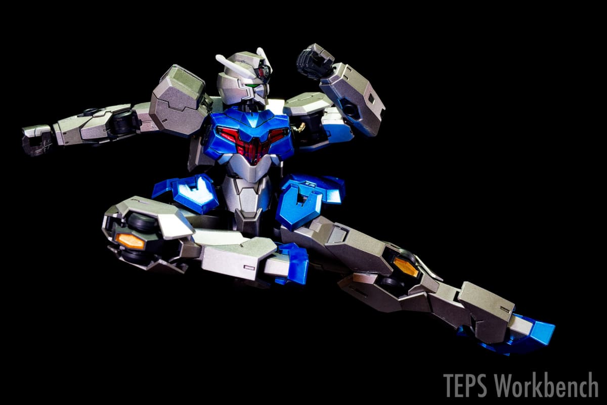 HG 1/144 ガンヴォルヴァ 2機同時制作記録｜色変えシミュレーションで2バリエーション