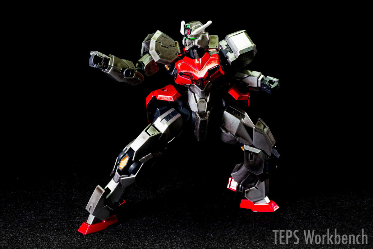 HG 1/144 ガンヴォルヴァ 2機同時制作記録｜色変えシミュレーションで2バリエーション
