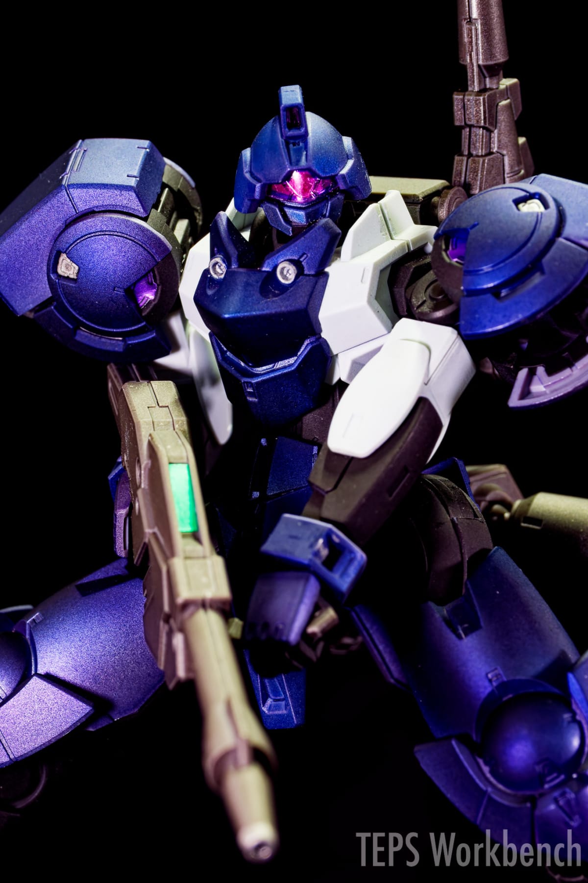 HG 1/144 ハインドリーシュトルム 製作記録｜マットキャンディ塗装に初挑戦した重厚なパープル機