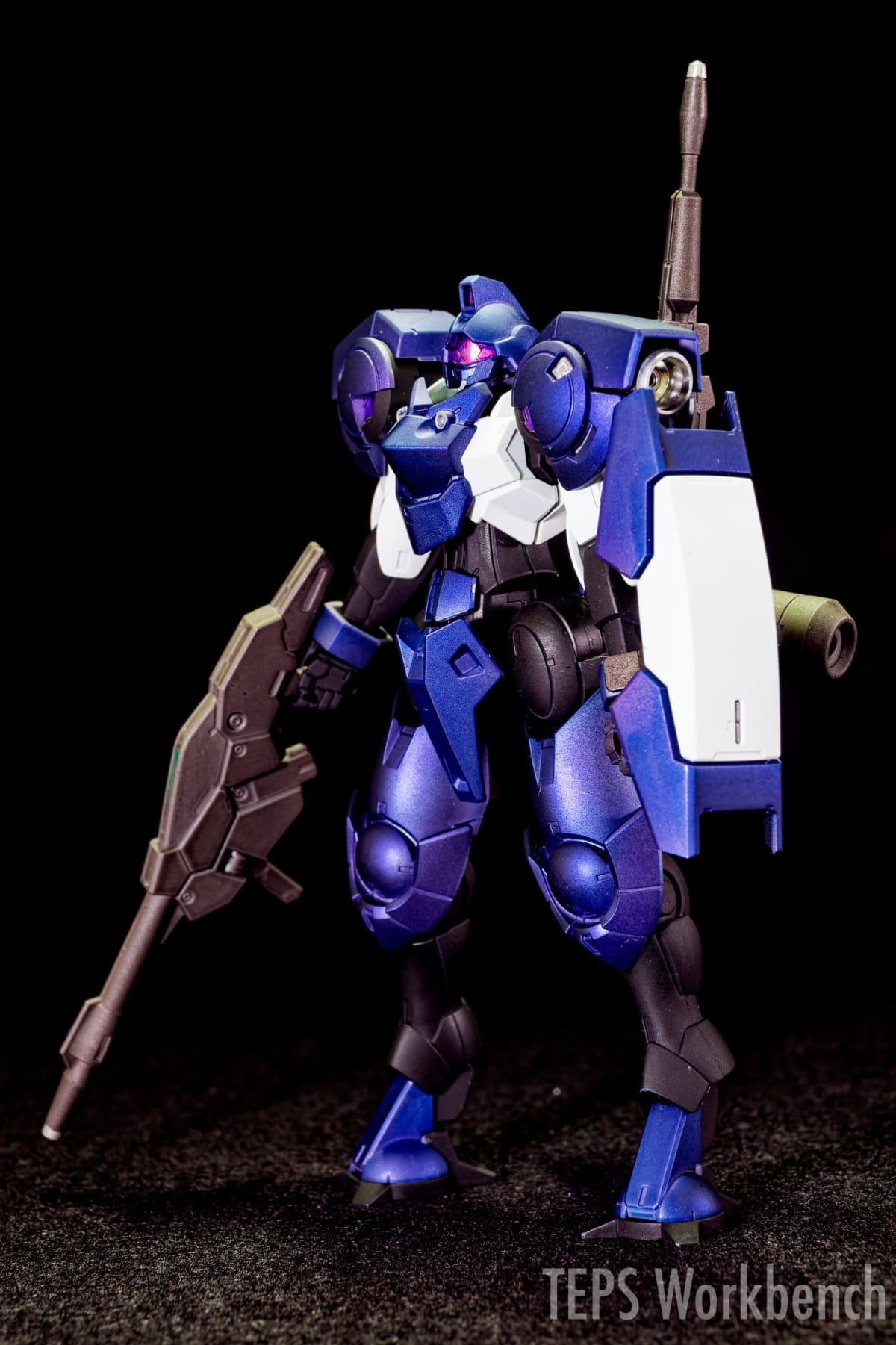 HG 1/144 ハインドリーシュトルム 製作記録｜マットキャンディ塗装に初挑戦した重厚なパープル機