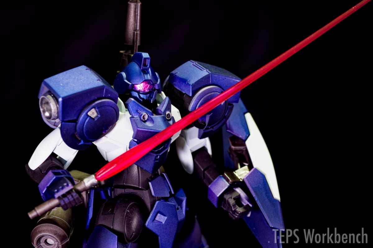 HG 1/144 ハインドリーシュトルム 製作記録｜マットキャンディ塗装に初挑戦した重厚なパープル機