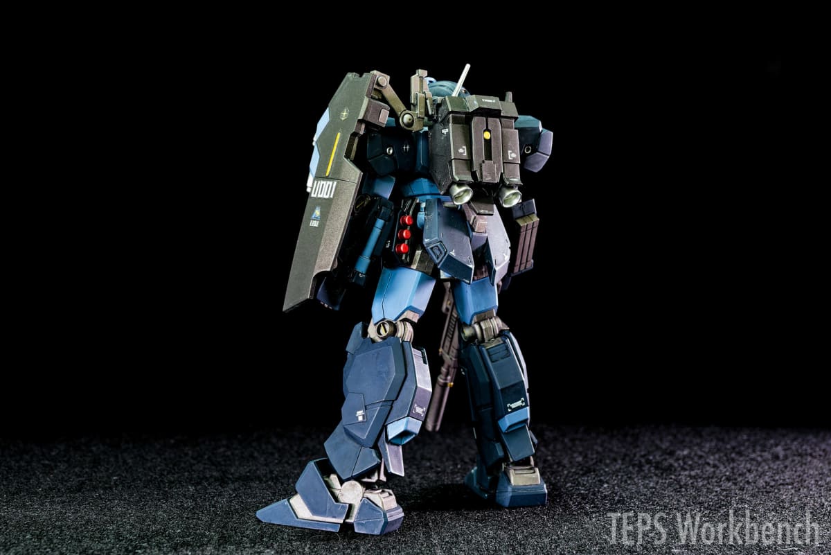 HGUC 1/144 ジェスタ 製作記録｜自衛隊カラー×メタリックの塗り分けと、まさかのつや消し白化