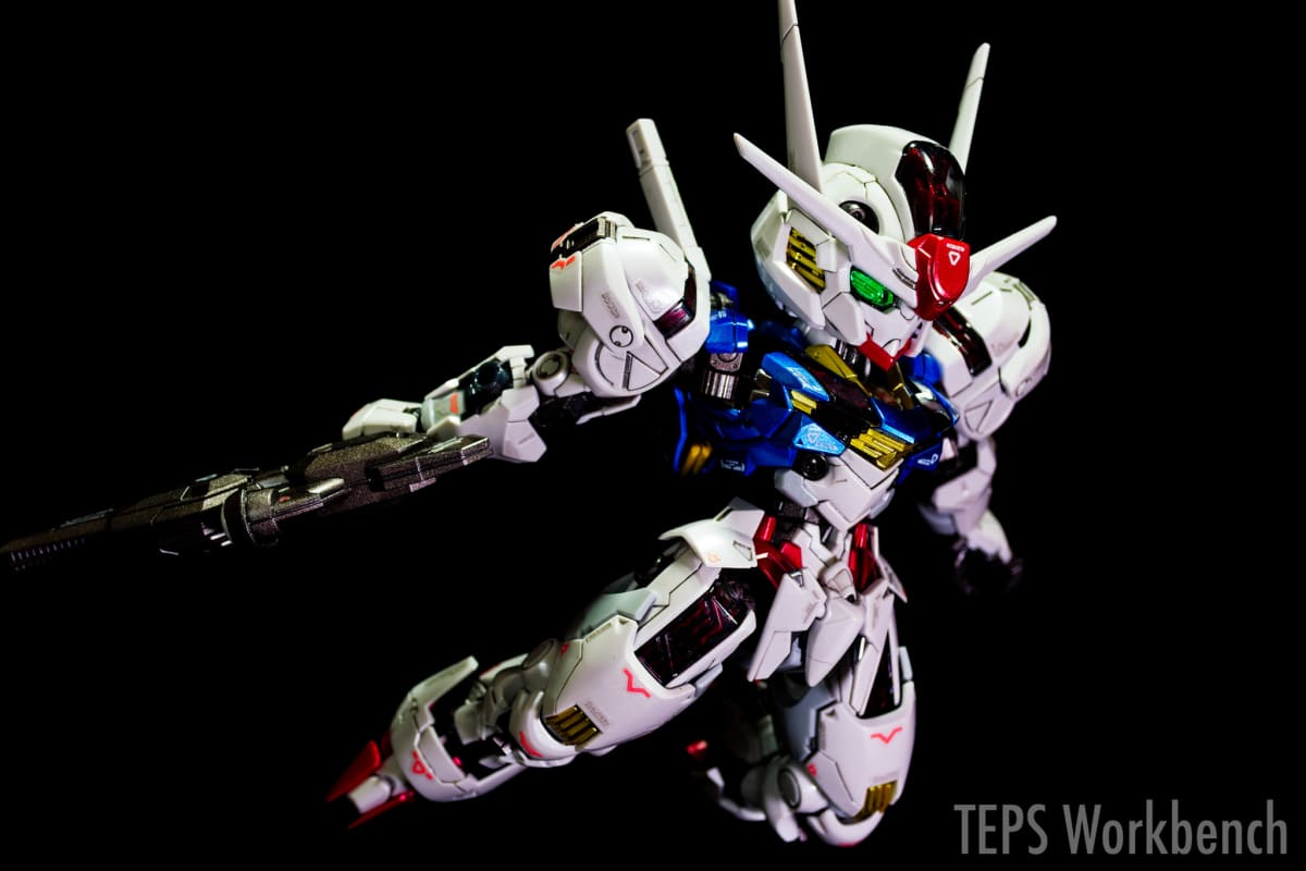 MGSD ガンダムエアリアル 製作記録｜全塗装レシピ公開